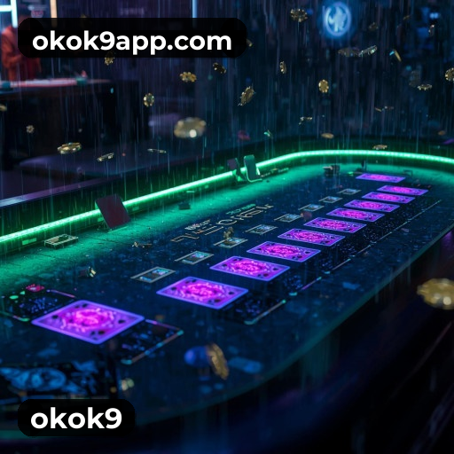 Interface do Aplicativo okok9 - Design Premium e Intuitivo